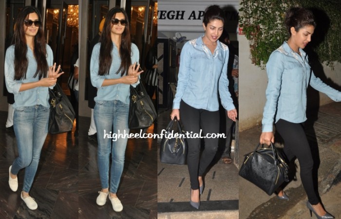 diana-penty-priyanka-chopra-denim-chambray-shirts