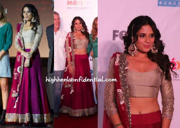 richa-chadha-manish-malhotra-cabos-film-festival-2014