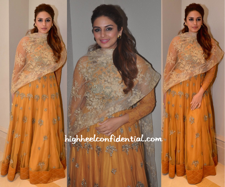 Huma Qureshi At Shirin Morani-Uday Singh Sangeet Ceremony