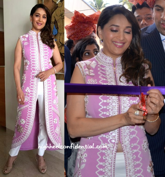 Madhuri Dixit Nene launches P. N. Gadgil Jewellers Showroom-pankaj and nidhi-1