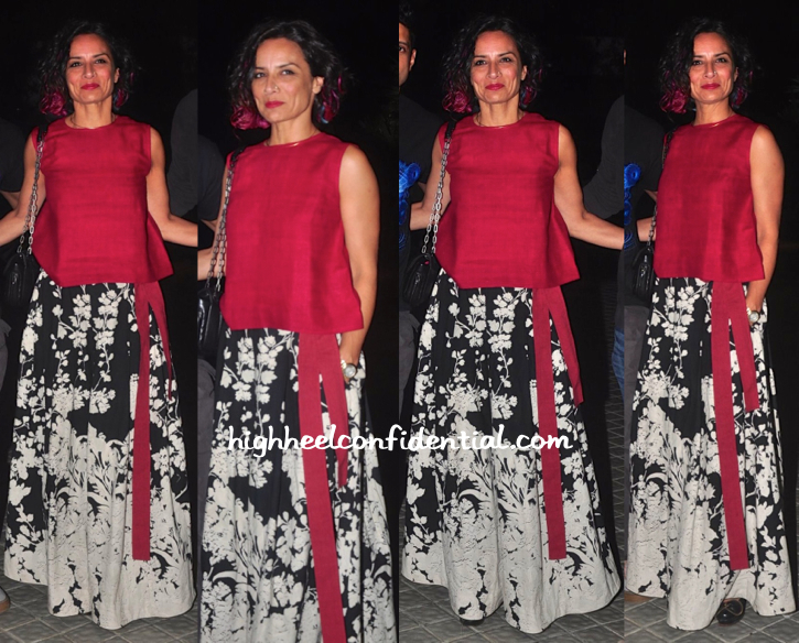 aduna akhtar At Farah Khan's 50th Birthday Bash