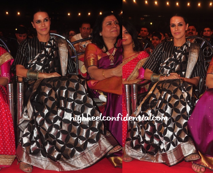 neha-dhupia-sanjay-garg-police-umang-show-2015