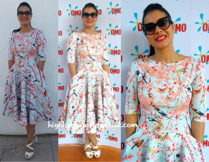 Kajol In Nishka Lulla At Omo Carnival, Dubai