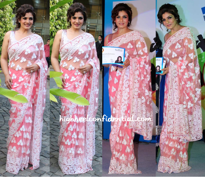 Raveena Tandon In Manish Malhotra At An Event For Religare-1