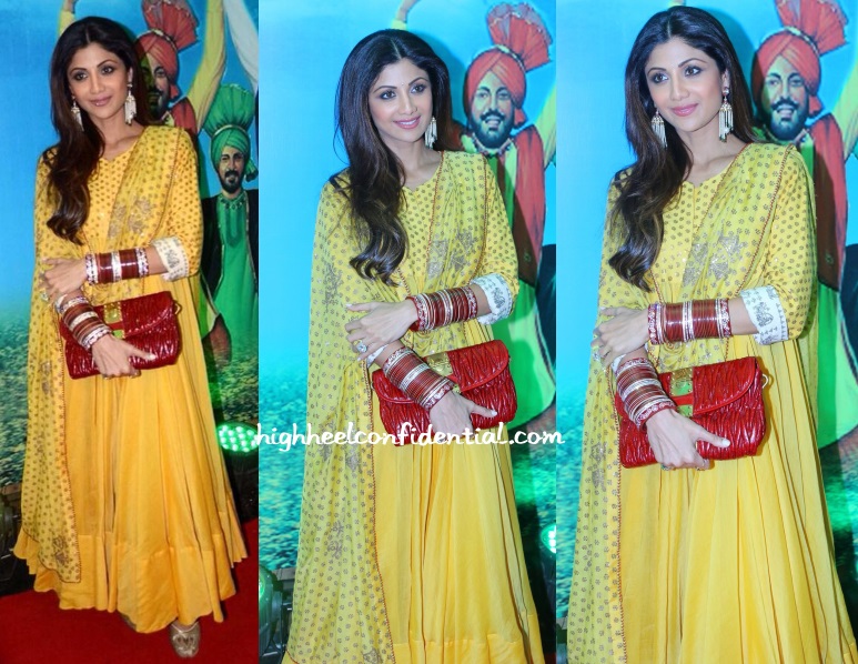 shilpa-shetty-anamika-khanna-baisakhi-2015