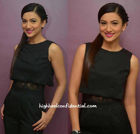Gauahar Khan In Girls On Film Jumpsuit At Alma Laser Clinic Launch-2
