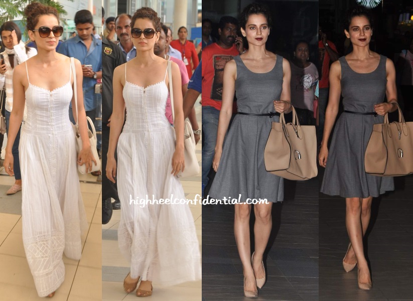 kangana-ranaut-white-maxi-grey-dress-airport