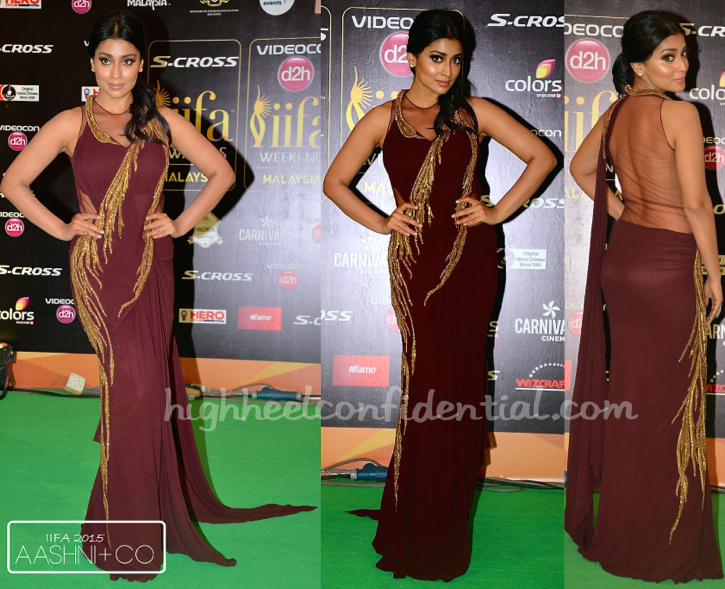 Shriya Saran In Gaurav Gupta At IIFA 2015