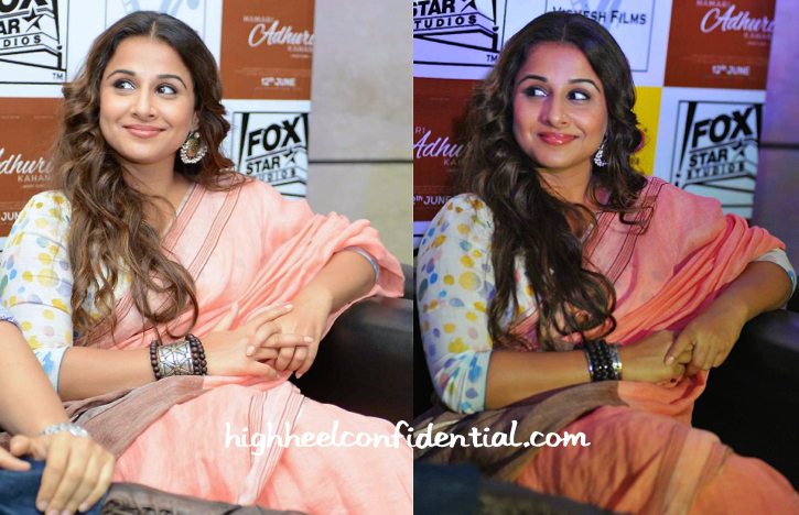 Vidya Balan In Anavila At Hamari Adhuri Kahani Promotions-2