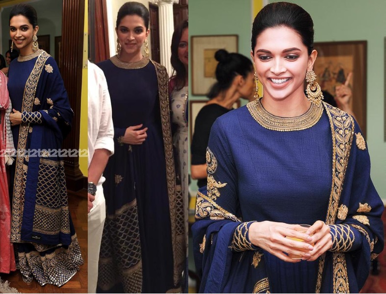 deepika-padukone-sabyasachi-telegraph-party