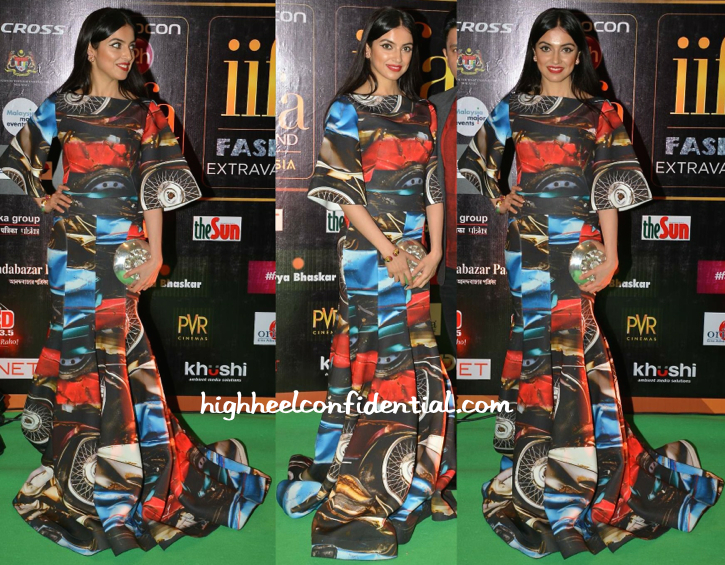 divya khosla kumar-gauri and nainika-iifa fashion extravaganza 2015