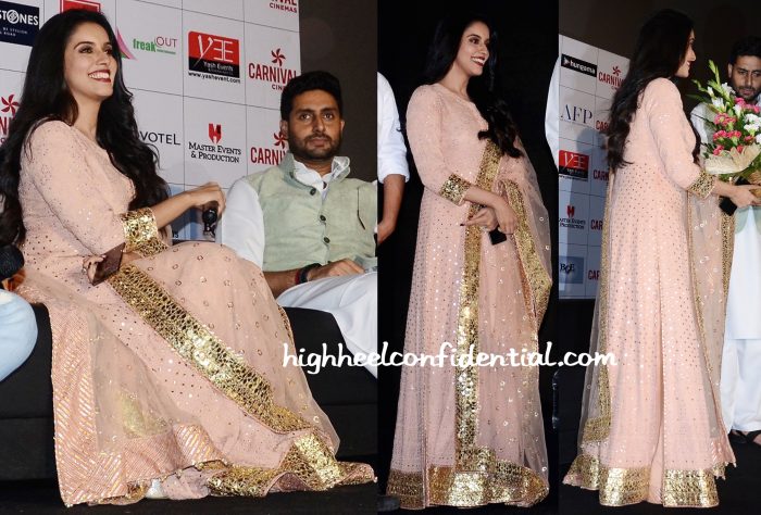 Asin In Rimple And Harpreet Narula At All Is Well Promotions:Press Meet-1