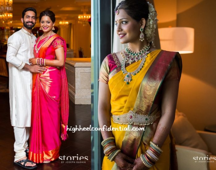 dipika-pallikal-wedding-saris