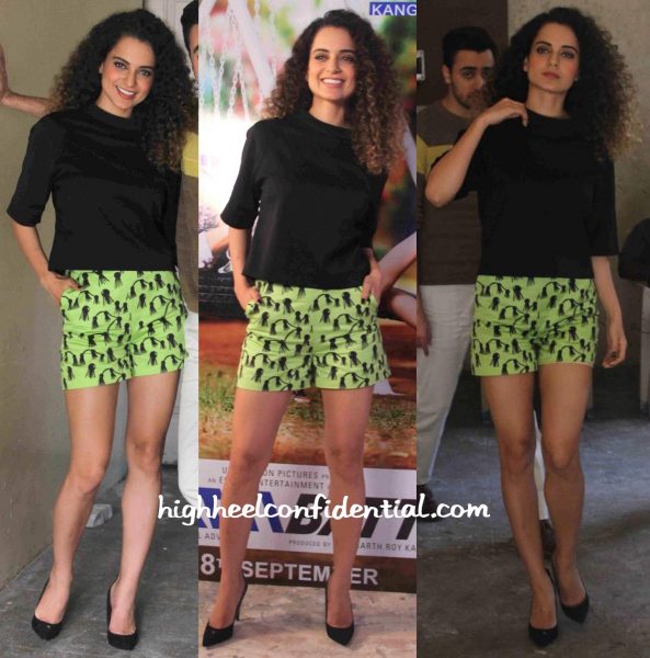 Kangana Ranaut In Osman At Katti Batti Promotions-1