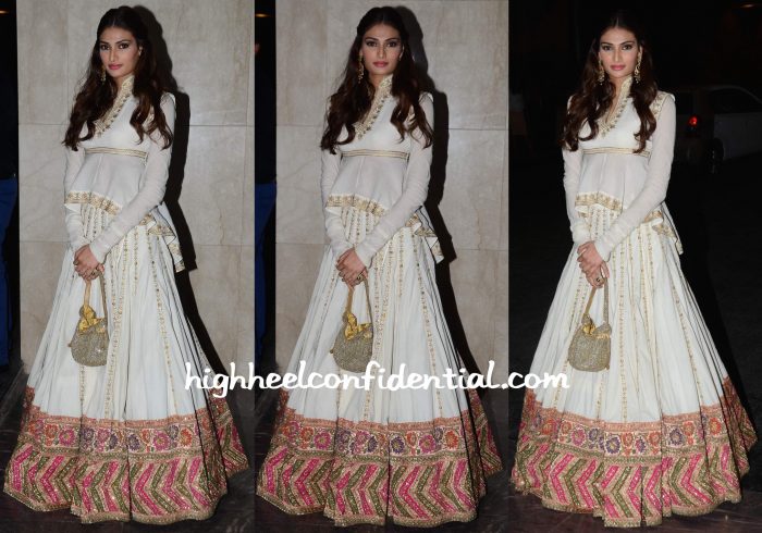 Athiya Shetty At Masaba Gupta-Madhu Mantena Wedding Reception-1