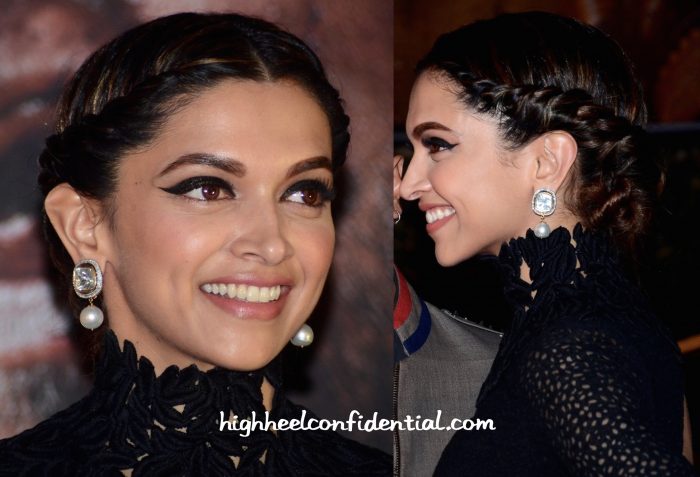 Deepika Padukone In Sabyasachi Couture At Bajirao Mastani Trailer Launch-3