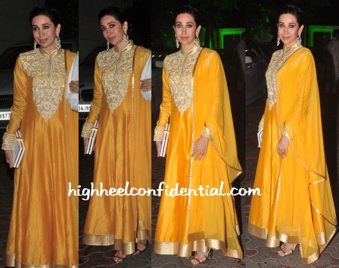 Karisma Kapoor At Shilpa Shetty's Diwali Party