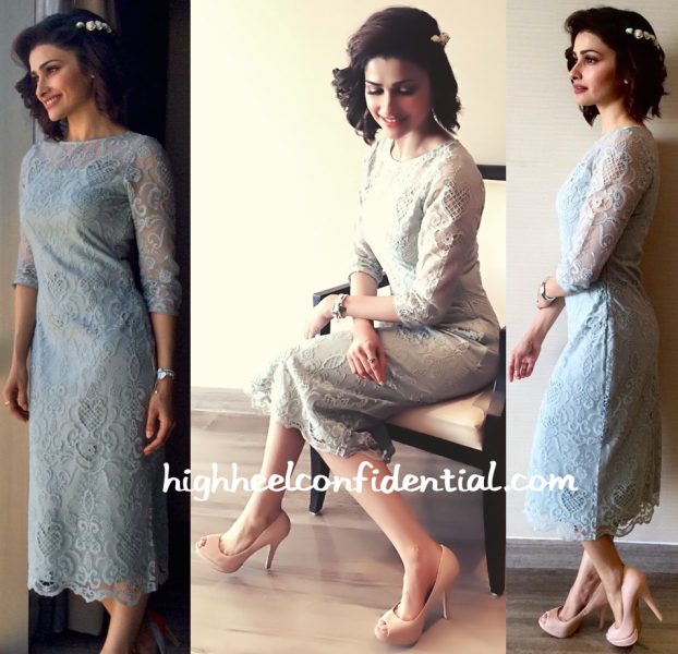 Prachi Desai Wears a Marquee Limited Edition Dress To An Event In Ahmedabad