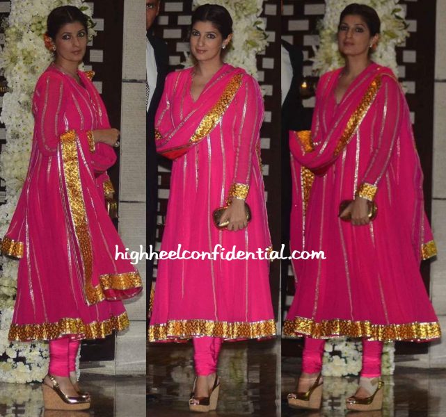 Twinkle Khanna Wears Abu Jani Sandeep Khosla To Ambani Bash-1