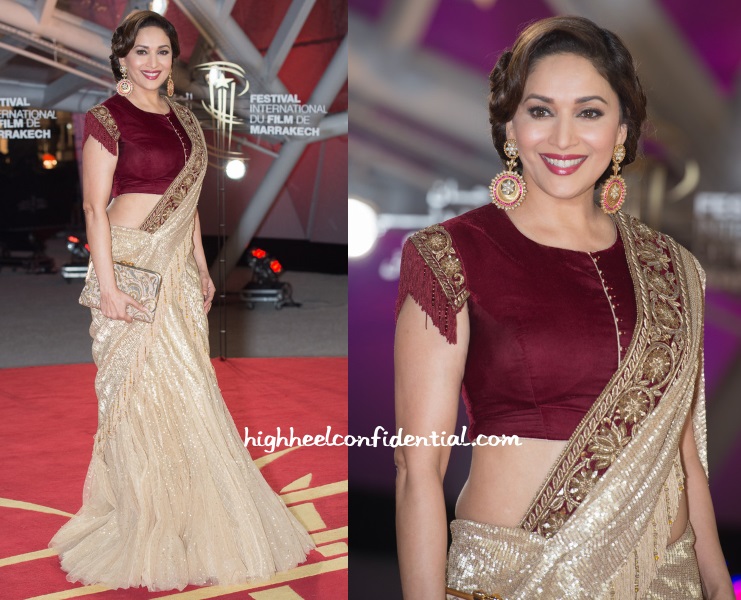 madhuri-dixit-tarun-tahiliani-marrAkech-film-festival-2015