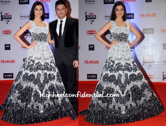 Divya Khosla Kumar In Rami Kadi At Filmfare Awards 2016-2