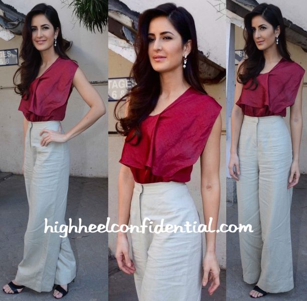 Katrina Kaif In Lola By Suman B At Fitoor Promotions-1