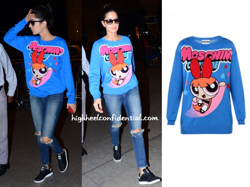 katrina-kaif-moschino-powerpuff-mumbai-airport