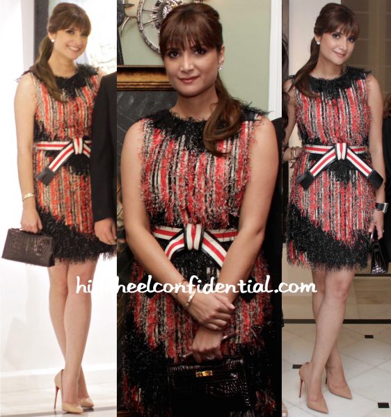 Michelle Poonawala In Fendi At Jehangir Vazifdar Book Launch And Art Event-1