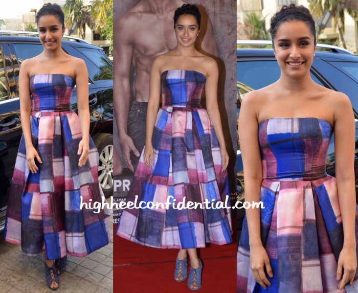 Shraddha Kapoor In Aiisha Ramadan At Baaghi Trailer Launch-1