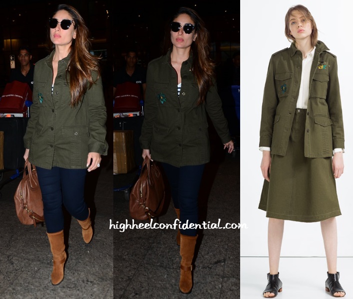 kareena-kapoor-zara-airport-olive-jacket