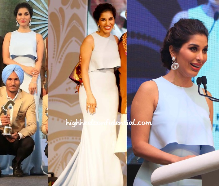 sophie-choudry-gauri-nainika-hockey-india-awards-2016