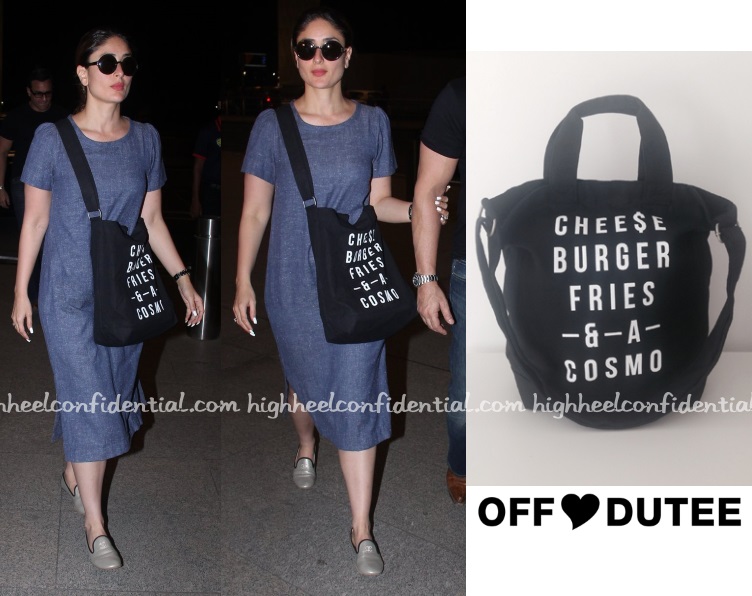 kareena-kapoor-offdutee-bag-cheeseburger-cosmo-airport