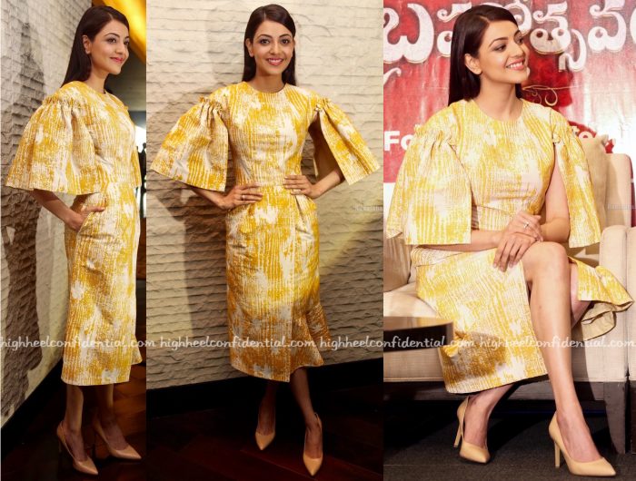 Kajal Aggarwal In Victoria Scandale At Brahmotsavam Promotions-1