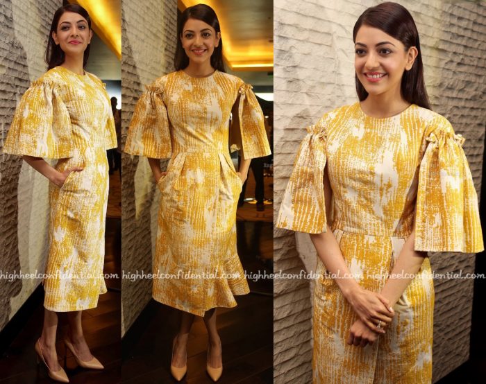 Kajal Aggarwal In Victoria Scandale At Brahmotsavam Promotions-2