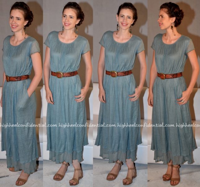 Kalki Koechlin Wears Anavila To Waiting Promotions