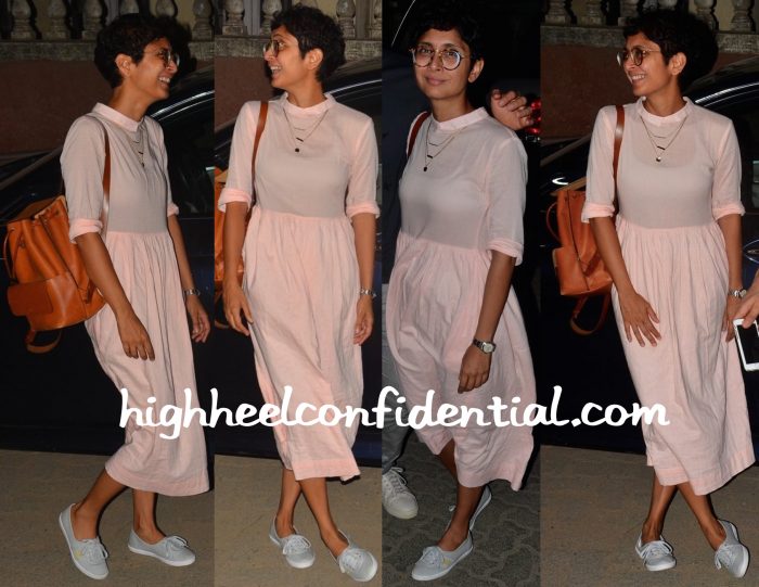 Kiran Rao Photographed In Nishka Lulla While Out In Mumbai