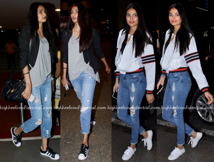 Travel(v)ogue- Athiya Shetty Photographed At The Airport