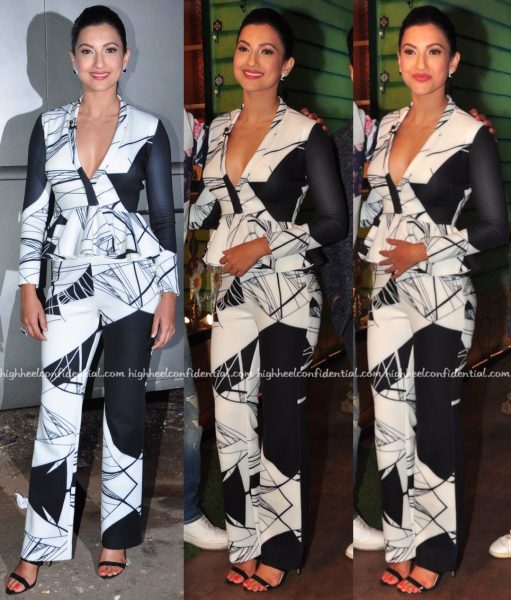 Gauahar Khan In Shivani Awasty On The Kapil Sharma Show Sets