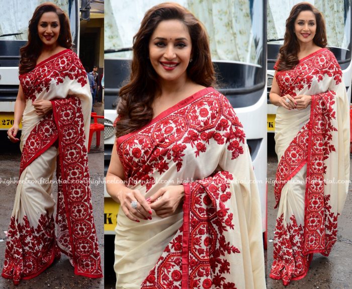 Madhuri Dixit In Manish Malhotra On 'So You Think You Can Dance' Sets-2