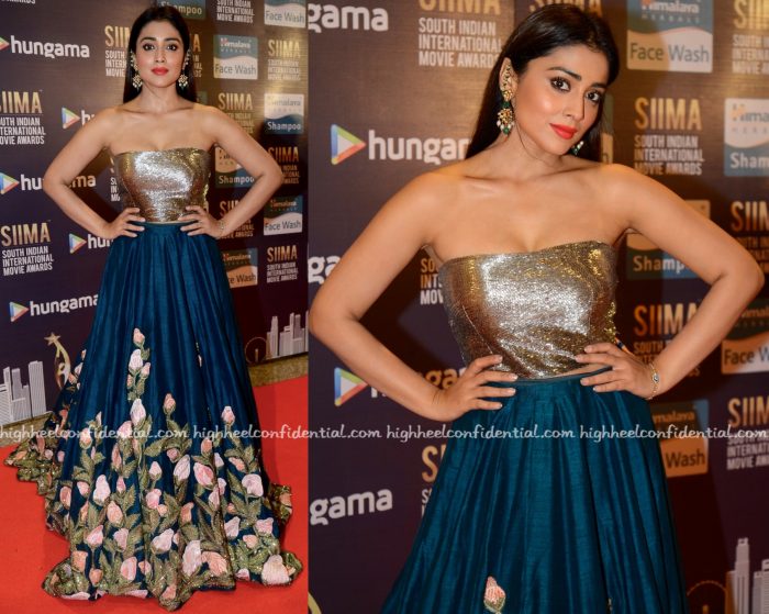 Shriya Saran Wears Manish Malhotra To SIIMA 2016-1