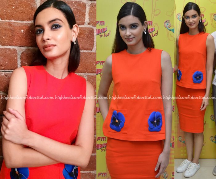 Diana Penty Wears Gauri And Nainika To ‘Happy Bhag Jayegi’ Promotions-2