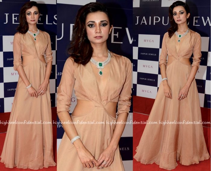Ira Dubey Wears Deme By Gabriella To Jaipur Jewels' Myga Collection Launch