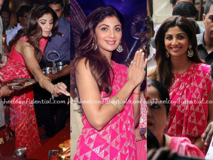 shilpa-shetty-ganesh-pandal-anita-dongre-chinchpokli