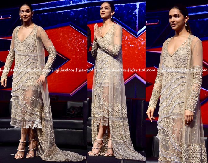 Deepika Padukone Wears Sabyasachi To XXX- Return Of Xander Cage Press Meet-2