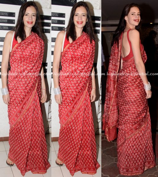 Kalki Koechlin At Javed Akhtar Birthday Do