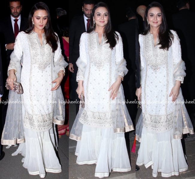 Preity Zinta At Radha Kapoor-Aditya Khanna Wedding Reception-1